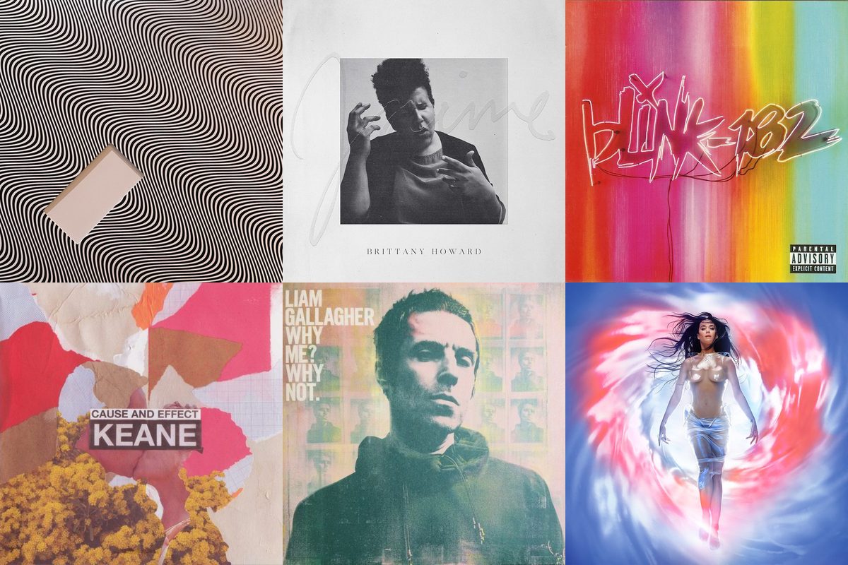 September 20th album covers: In Waves, Jaime, Nine, Cause And Effect, Why Me? Why Not., 143
